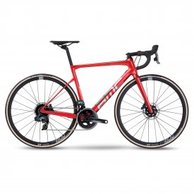 BMC 2022 Teammachine SLR Two Force AXS prisma red/ brushed alloy 56