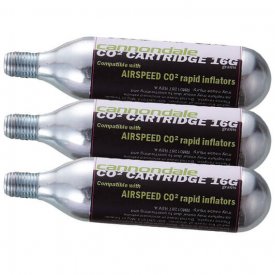 Cannondale Airspeed premium Co2 Refill Cartridges 16g 3 Pack